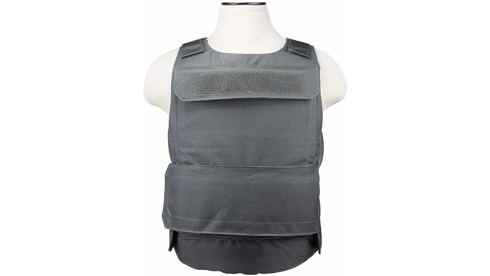 VISM Discreet Plate Carrier Vest, Urban Gray, Extra Small-Small, CVPCVDC2975U