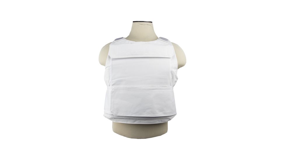 VISM Discreet Plate Carrier, White, Medium-2XL, CVPCVD2975WH
