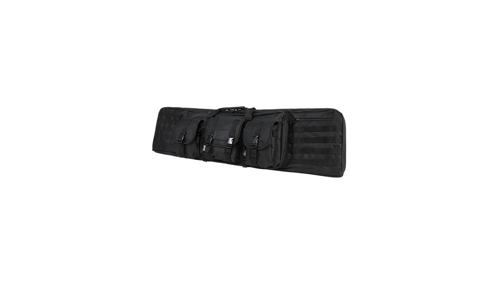 VISM Double Carbine 46in Deluxe Soft Gun Case, Black CVDC2946B-46