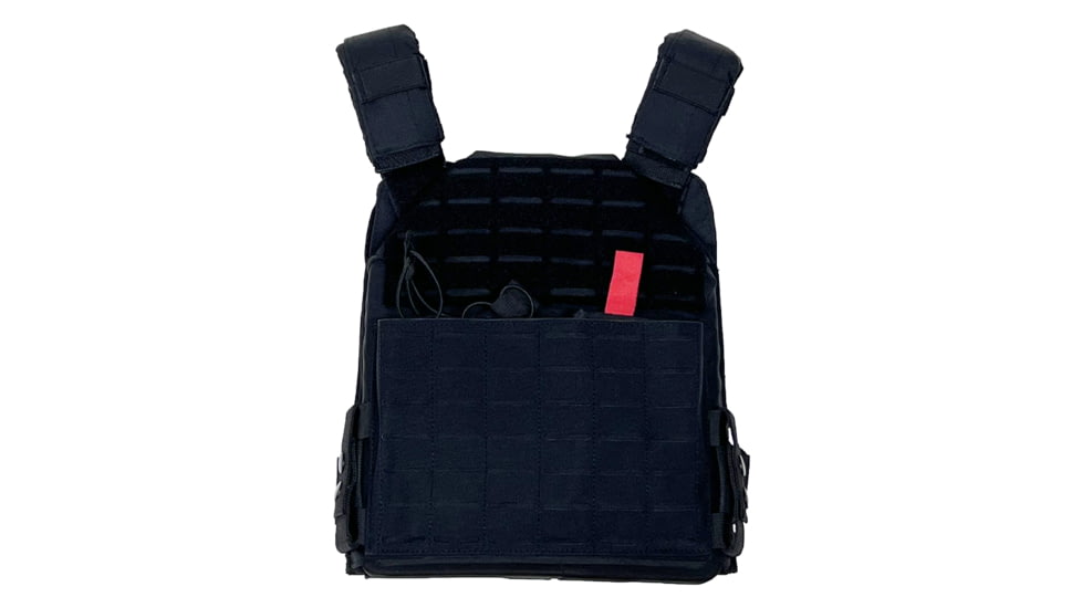 VISM Laser Cut Plate Carrier, 10x12in, Black, CVLCPC3050B