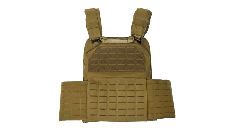 VISM Quick Release Laser Cut Plate Carrier, 10x12in, Tan, CVLCQR3054T