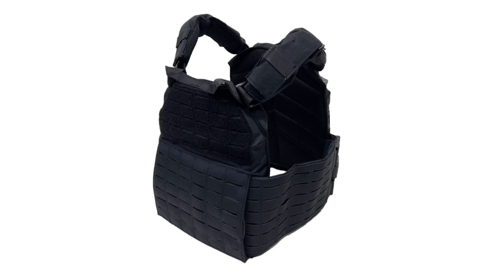 VISM Quick Release Laser Cut Plate Carrier, 11x14in, Black, CVLCQRL3055B