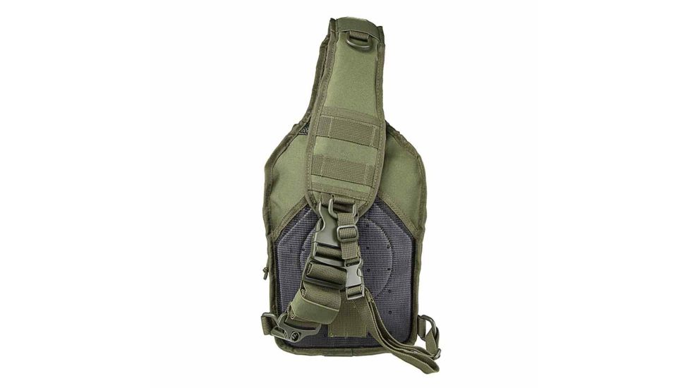 VISM Shoulder Sling Utility Bag, Green, CVSUB3025G