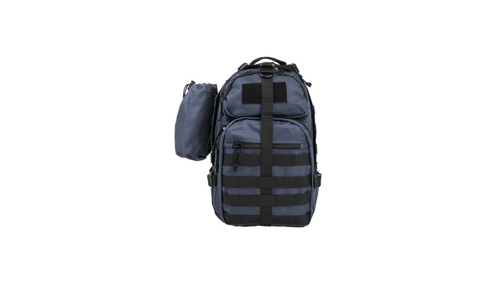 Vism Sling Backpack Pack/ Water Bottle Carrier/ Blue W/Black Trim CBMSL2959