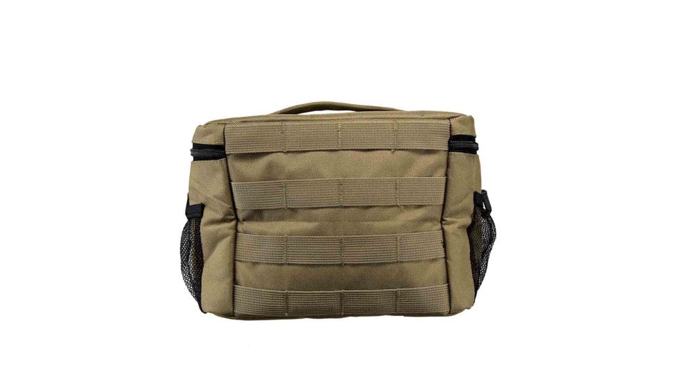 VISM Small Insulated Cooler Lunch Bag With Molle/Pal Webbing, Tan CVKOLS3022T