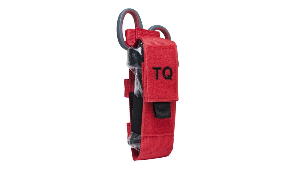 Vism Tourniquet and Tactical Shear Pouch, Red CVTQ2990R