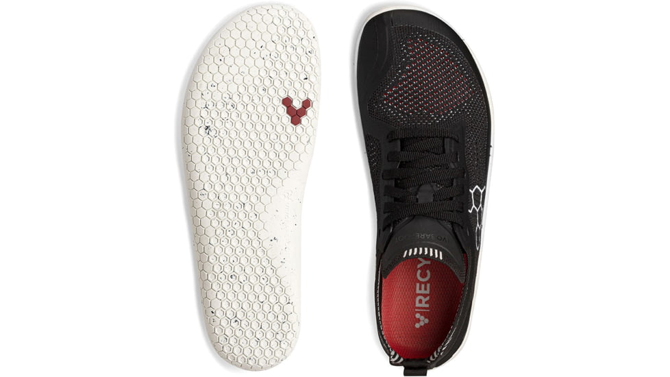Vivobarefoot Geo Racer Knit Road Running Shoes - Womens, Obsidian, 38, 202054-0138