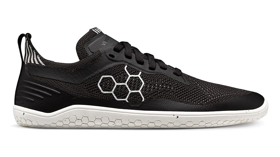 Vivobarefoot Geo Racer Knit Road Running Shoes - Womens, Obsidian, 38, 202054-0138