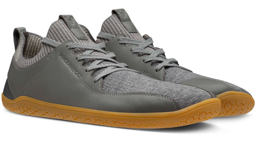 Vivobarefoot Primus Knit WMK Casual Shoes - Mens, Graphite, 42, 300115-0142