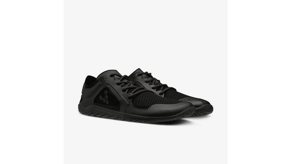 Vivobarefoot Primus Lite II Road Running Shoes - Mens, Black Textile, 46, 300101-02-46