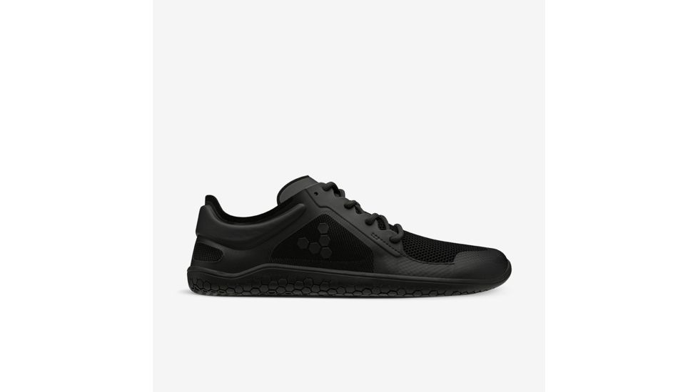 Vivobarefoot Primus Lite II Road Running Shoes - Mens, Black Textile, 46, 300101-02-46