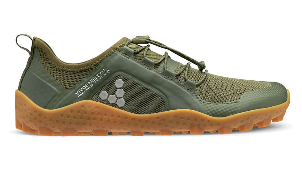 Vivobarefoot Primus Trail SG Mesh Shoes - Womens, Capulet Olive, EU 40, 200089-0640