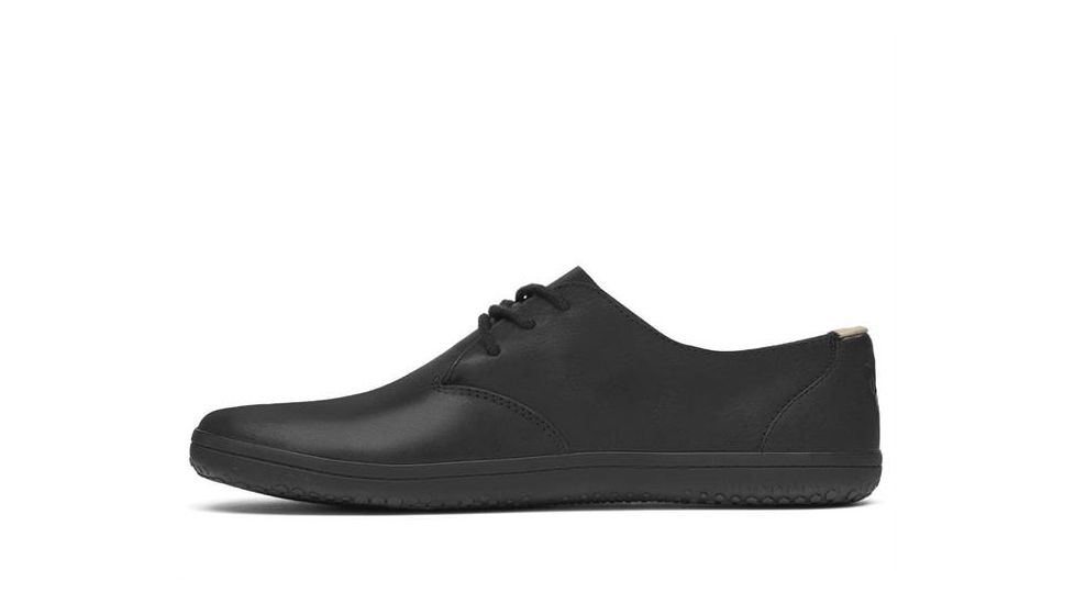 Vivobarefoot Ra II Oxford Lace-Up Shoes - Mens, Black/Hide, 42, 300040-10-42