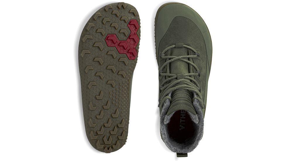 Vivobarefoot Tracker Snow SG Shoes - Mens, Green, 46, 300109-0246