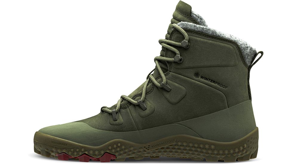 Vivobarefoot Tracker Snow SG Shoes - Mens, Green, 46, 300109-0246