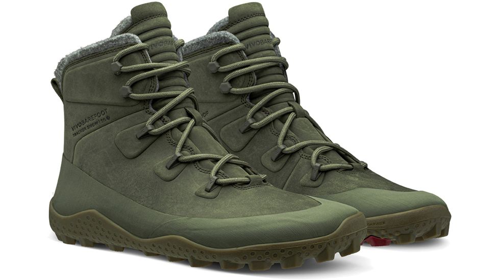 Vivobarefoot Tracker Snow SG Shoes - Mens, Green, 46, 300109-0246