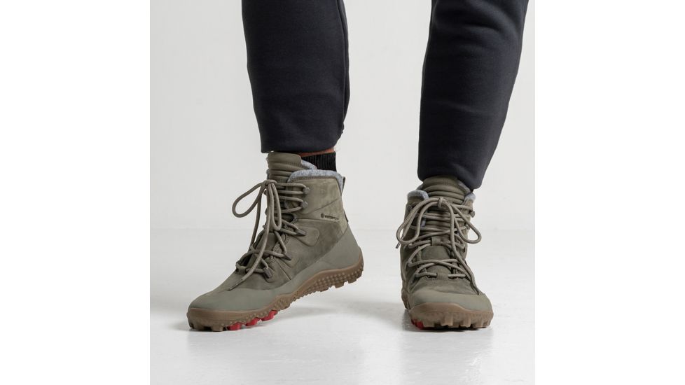 Vivobarefoot Tracker Snow SG Shoes - Mens, Green, 46, 300109-0246