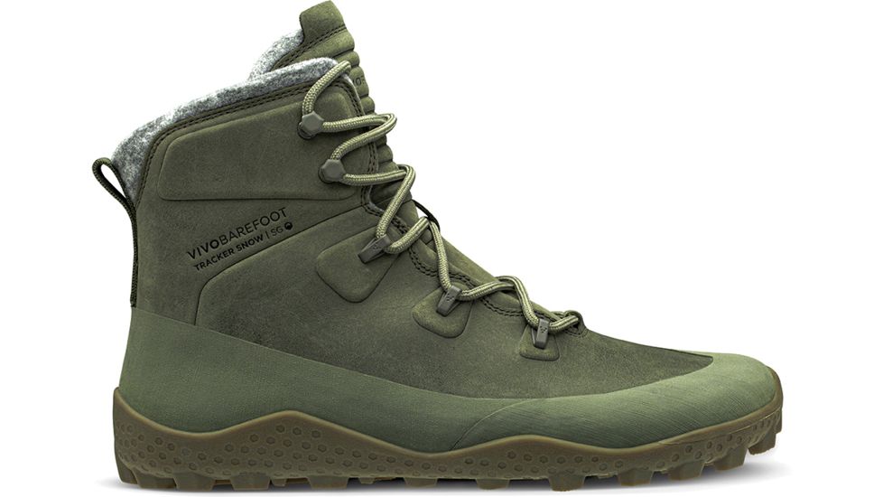 Vivobarefoot Tracker Snow SG Shoes - Mens, Green, 46, 300109-0246