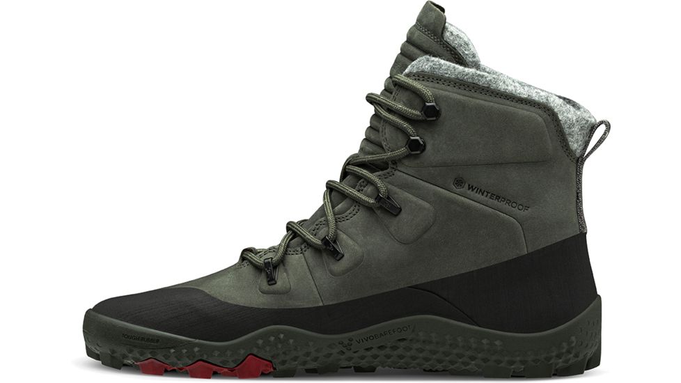 Vivobarefoot Tracker Snow SG Shoes - Mens, Grey, 41, 300109-0141