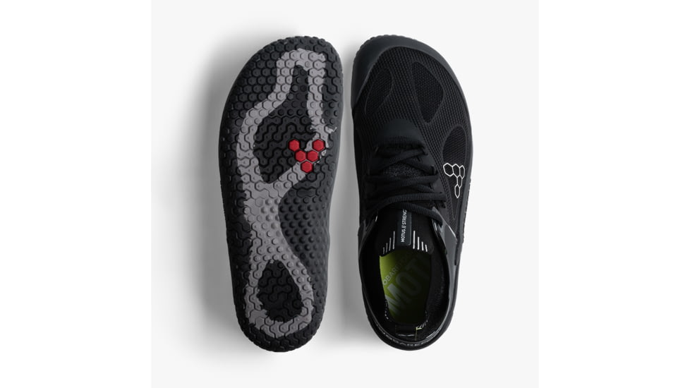 Vivobarefoot Motus Strength Shoes - Mens, Obsidian/Grey, 45, 309490-1545