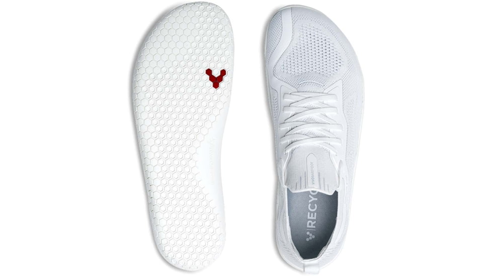 Vivobarefoot Primus Lite Knit Shoes - Womens, 37 US, White, 209304-0537