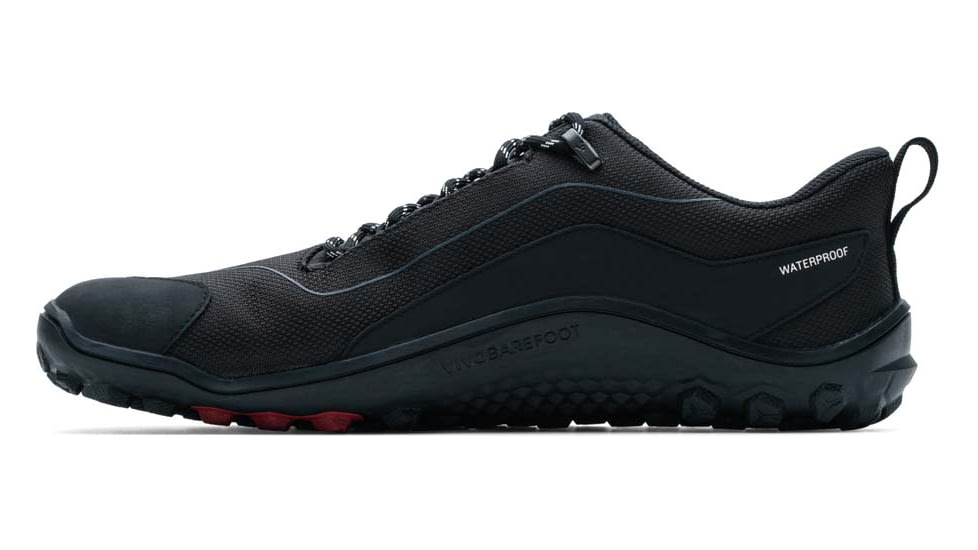 Vivobarefoot Tracker Textile Low Fg2 - Mens, Obsidian, 45 US, Black, 309532-0145