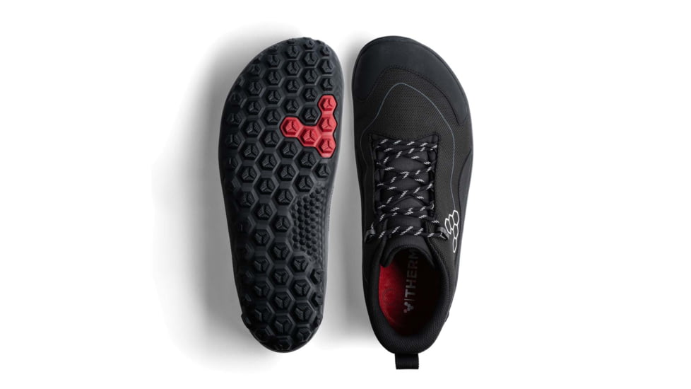 Vivobarefoot Tracker Textile Low Fg2 - Mens, Obsidian, 45 US, Black, 309532-0145