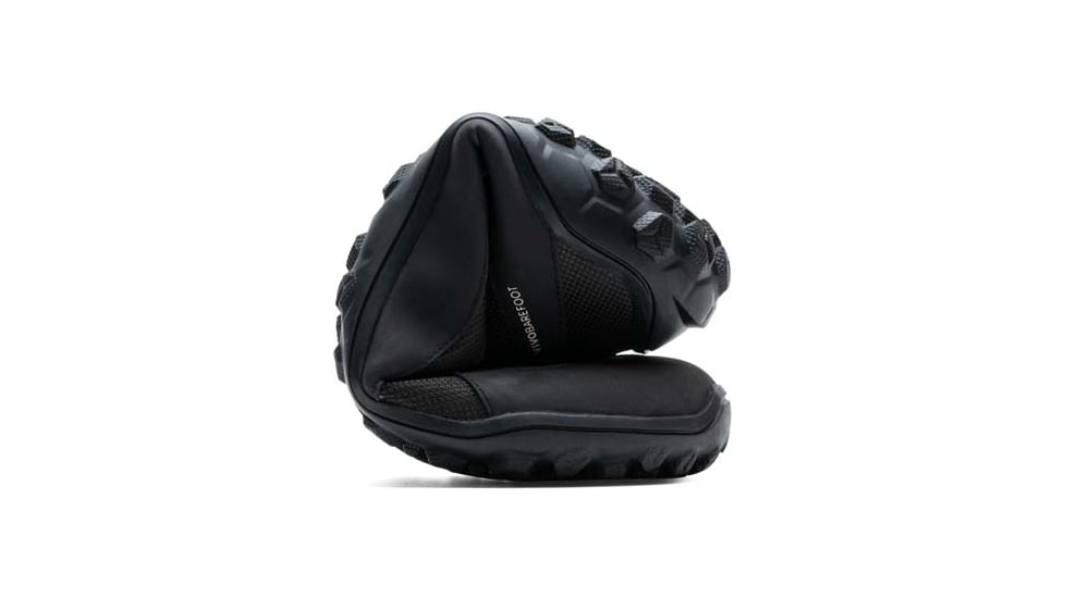 Vivobarefoot Tracker Textile Low Fg2 - Mens, Obsidian, 45 US, Black, 309532-0145