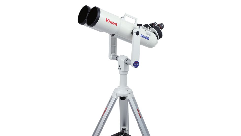 Vixen BT126SS-A Binocular Telescope w/ 2 SLV25mm Eyepieces, Tripod and Fork Mount 38068