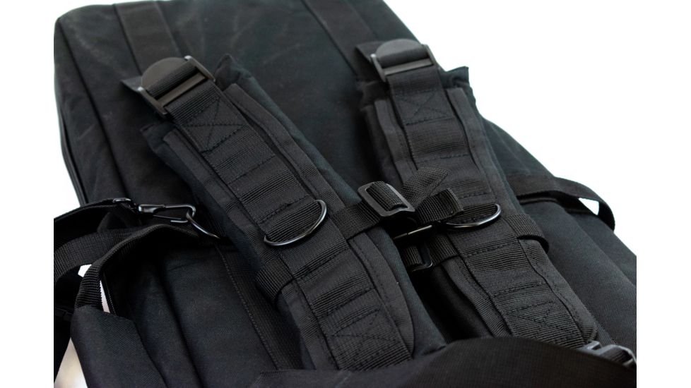 Voodoo Tactical 42in Padded Weapons Case w/Die Cut MOLLE, Black, 42in, 15-7612001000