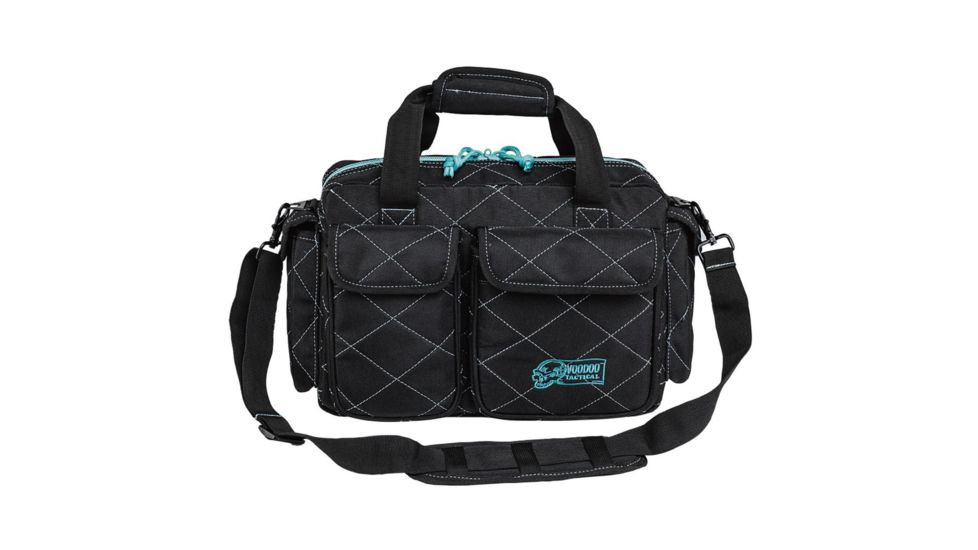Voodoo Tactical Compact Scorpion Range Bag, Black/Teal, 15-7620162000