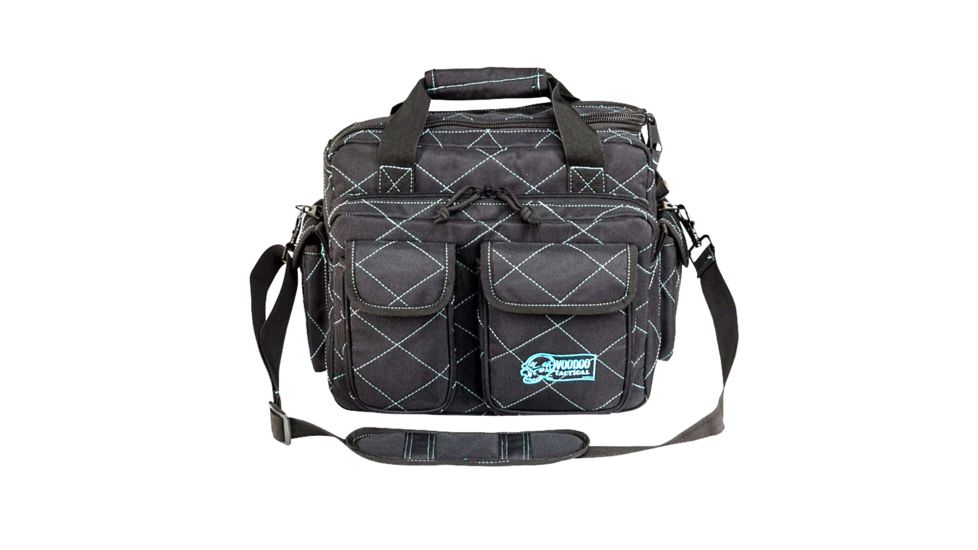 Voodoo Tactical Compact Scorpion Range Bag, Gray/Teal, 15-7620161000