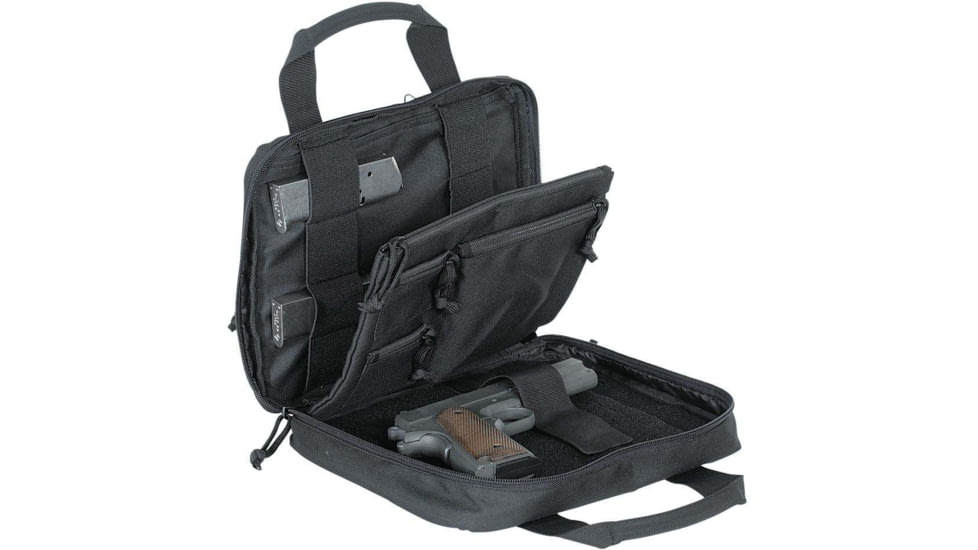 Voodoo Tactical Custom Series Pistol Case, Black/Black, 20-9111001000
