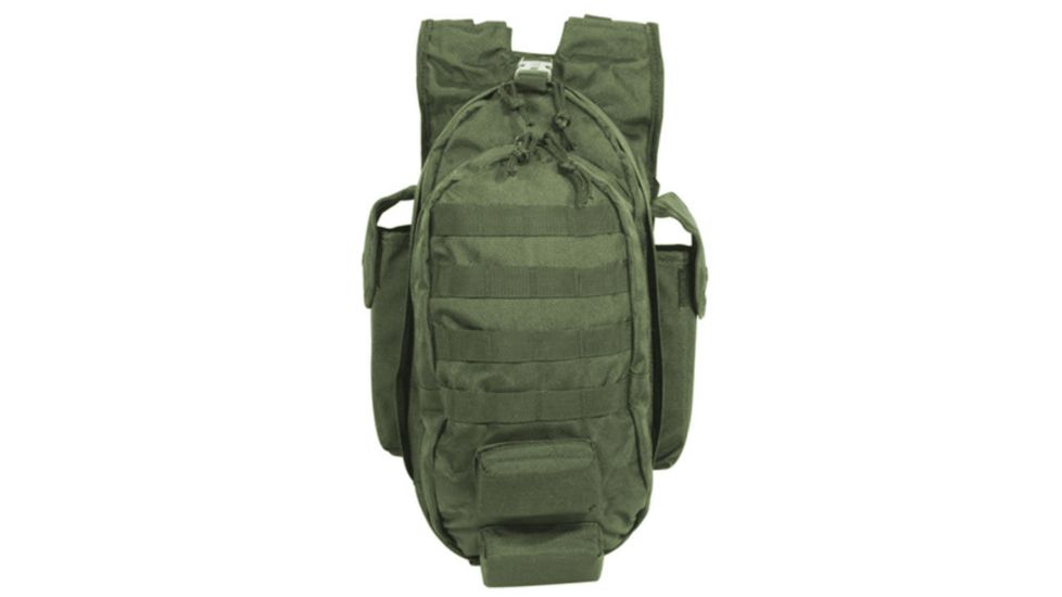 Voodoo Tactical Deluxe Low Profile Ruck Backpack, Olive Drab, 15-9647004000