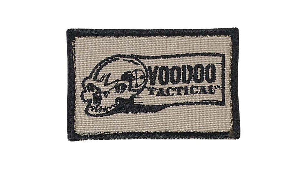 Voodoo Tactical Embroidered Logo Patch, Sand, 20-9150025000