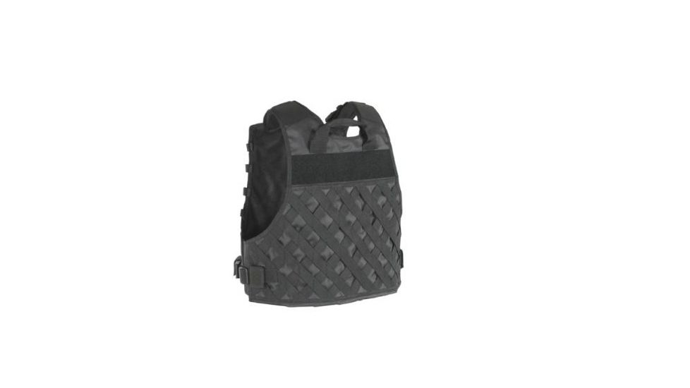 Voodoo Tactical Ice Vaat Plate Carrier Vest W/lattice Weave, Black, Medium/Large -  20-903201333