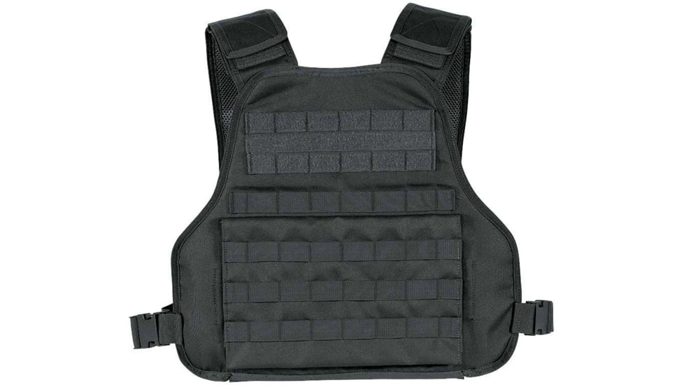 Voodoo Tactical Lightweight Tactical Plate Carrier, Black, OSFM, 20-0096001000