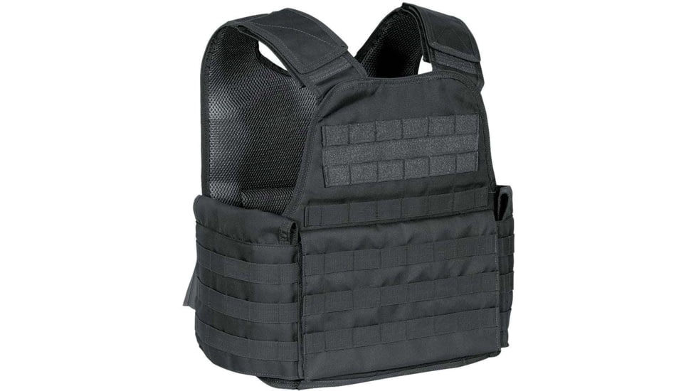 Voodoo Tactical Lightweight Tactical Plate Carrier, Black, One Size, 20-0096001000