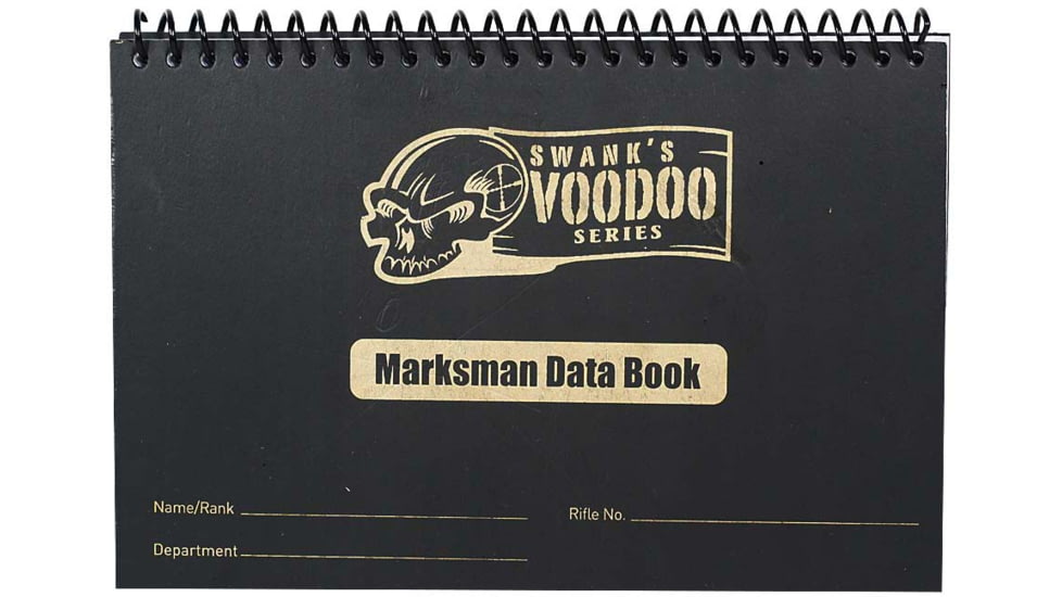 Voodoo Tactical Marksman Data Book, Black, 12-8208000000