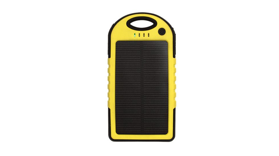 Voodoo Tactical Mil-Spec MSP Life Solar Charger, Black/Yellow, 11-0035001000