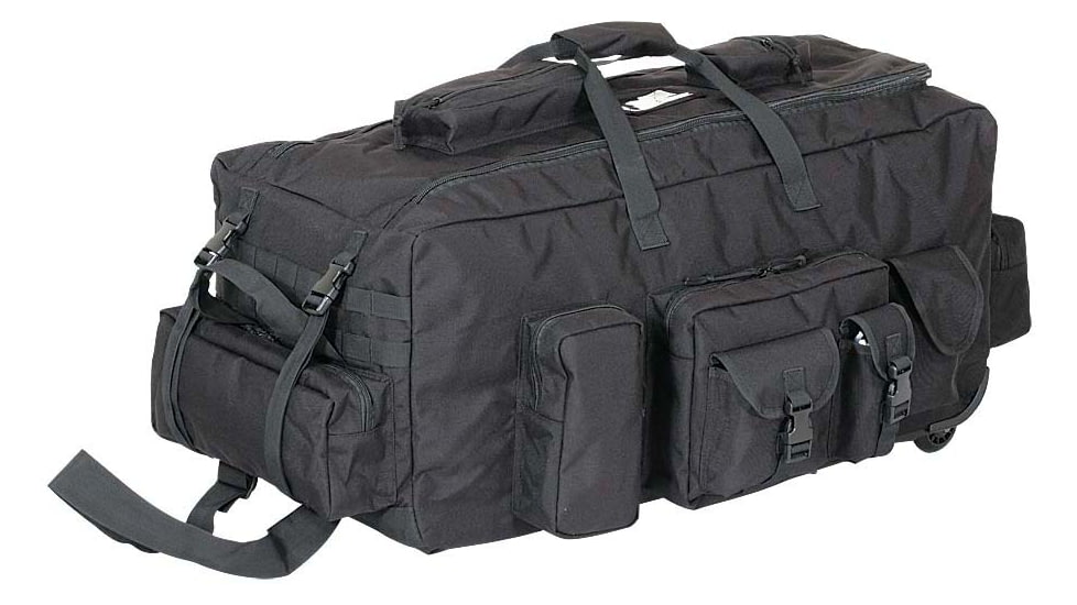 Voodoo Tactical Mojo Load-out Bag On Wheels, Black, 15-9686001000