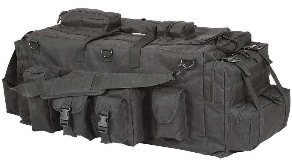 Voodoo Tactical Mojo Load-out Bag w/Backpack Straps, Black, 15-9685001000