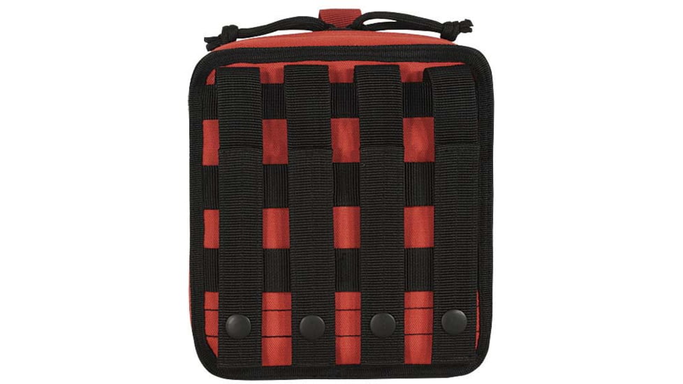Voodoo Tactical MOLLE Rip-Away Medic Pouch, Red, 15-0022016000