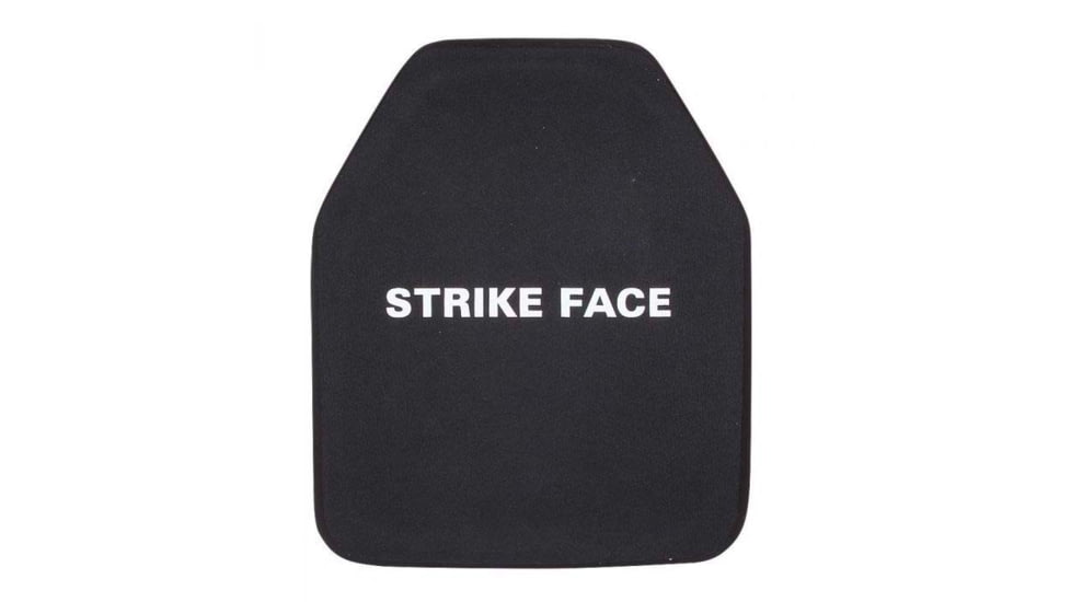 Voodoo Tactical Valor Standard Level IV Multi Curve Ceramic Plate, Shooter Cut, 10X12, 20-0162000000
