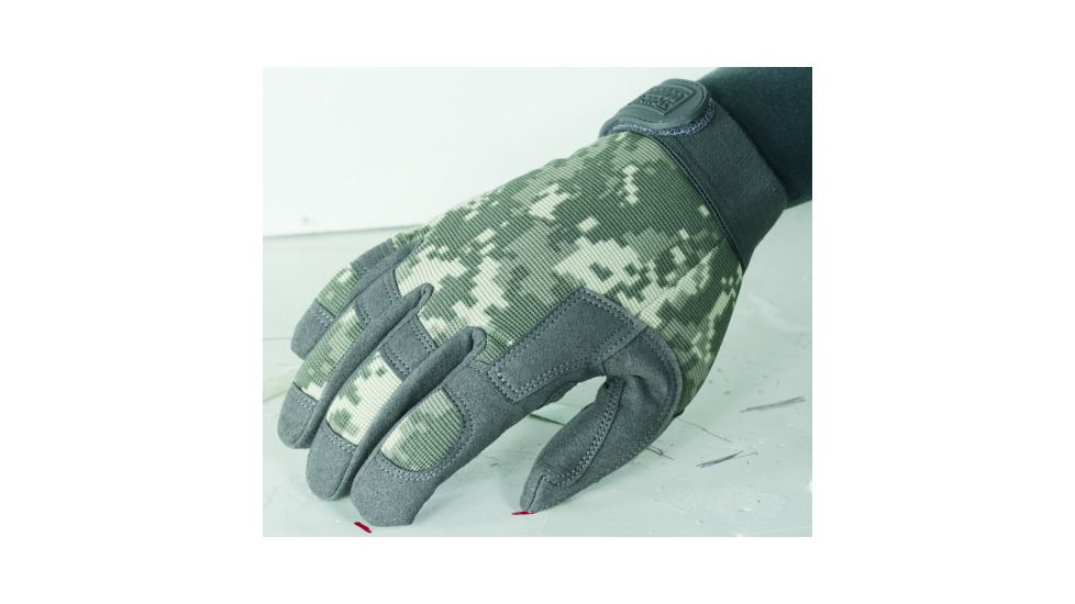 Voodoo Tactical Crossfire Gloves, Army Digital, Small - 20-912075092