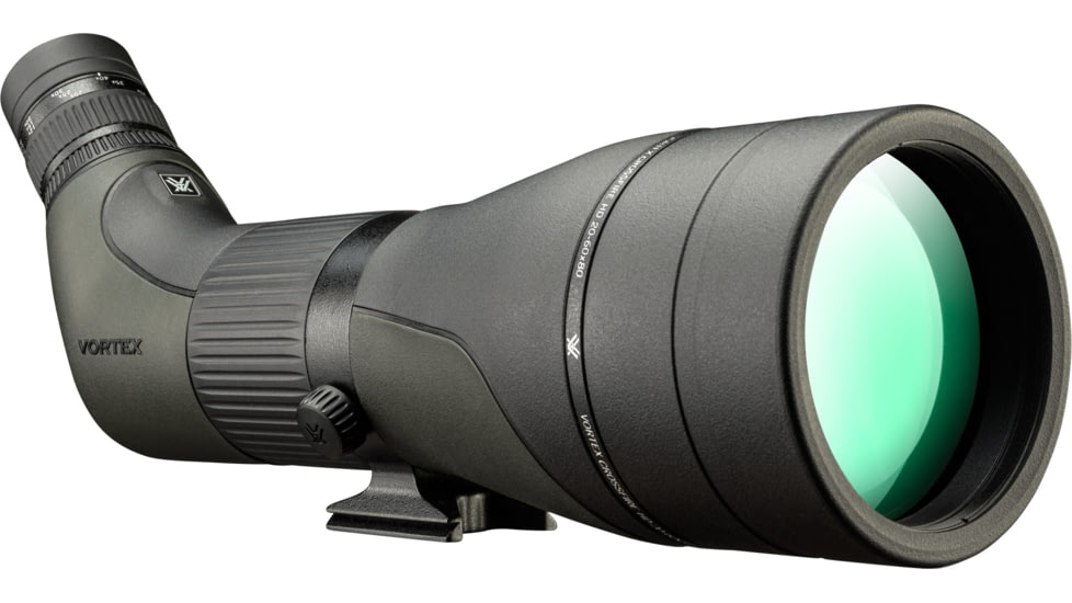 Vortex Crossfire HD 20-60x80 Spotting Scope, Angled, Green, CF-80A