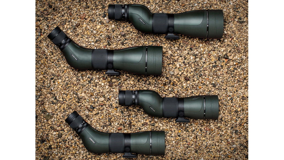 Vortex Diamondback HD Spotting Scope, 20-60x85mm, Angled, Green, 18 x 8.28 x 5.5, DS-85A