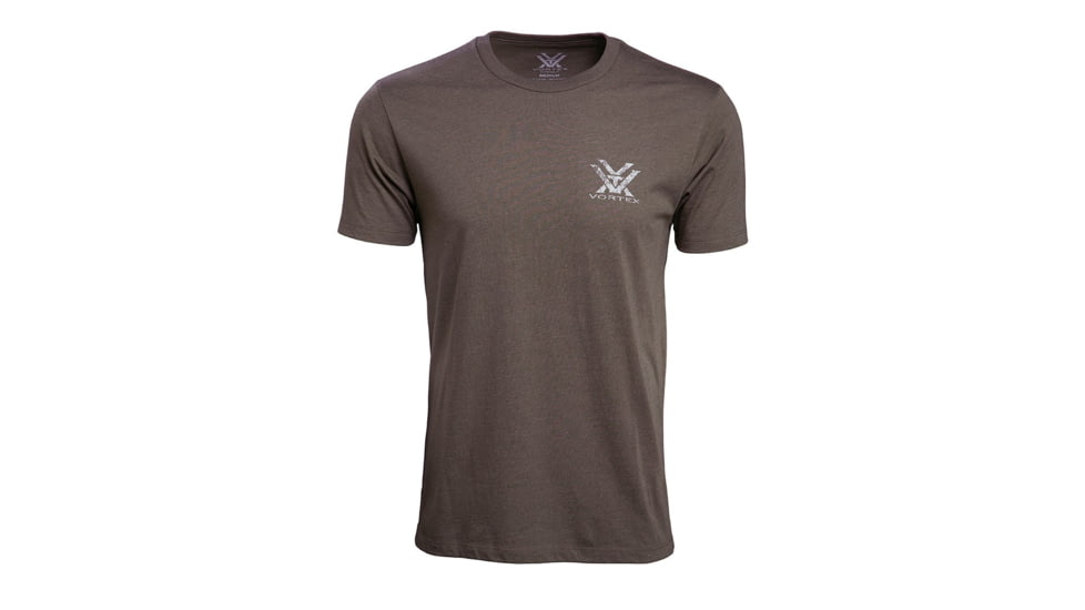 Vortex Head-on Muley T-Shirt - Mens, Brown Heather, Medium, 220-73-BRHM
