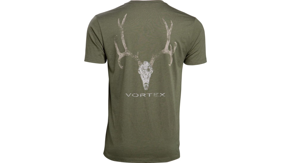 Vortex Head-on Muley T-Shirt - Mens, Military Heather, Extra Large, 220-73-MIHXL