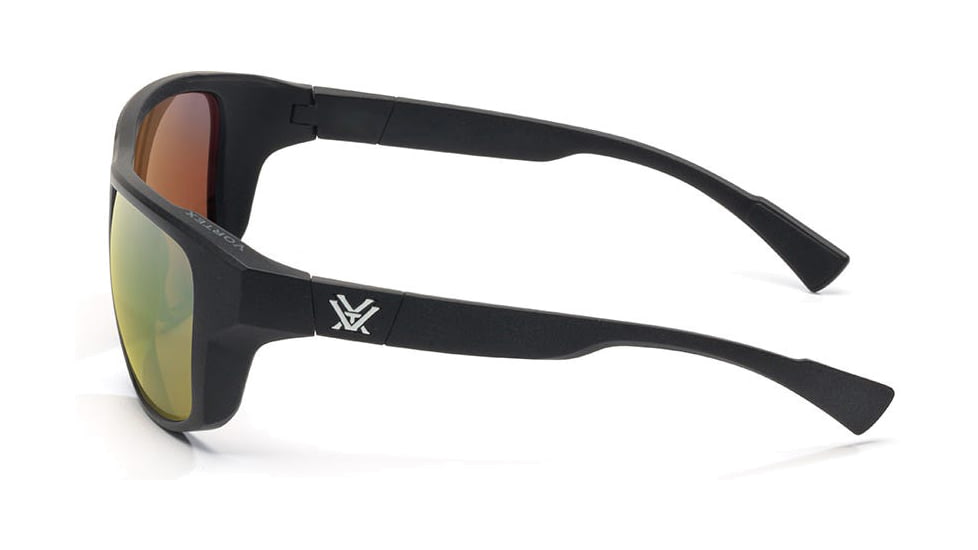 Vortex Jackal Sunglasses, Black/Amber, Gold Mirror, EJA-BKA-GL
